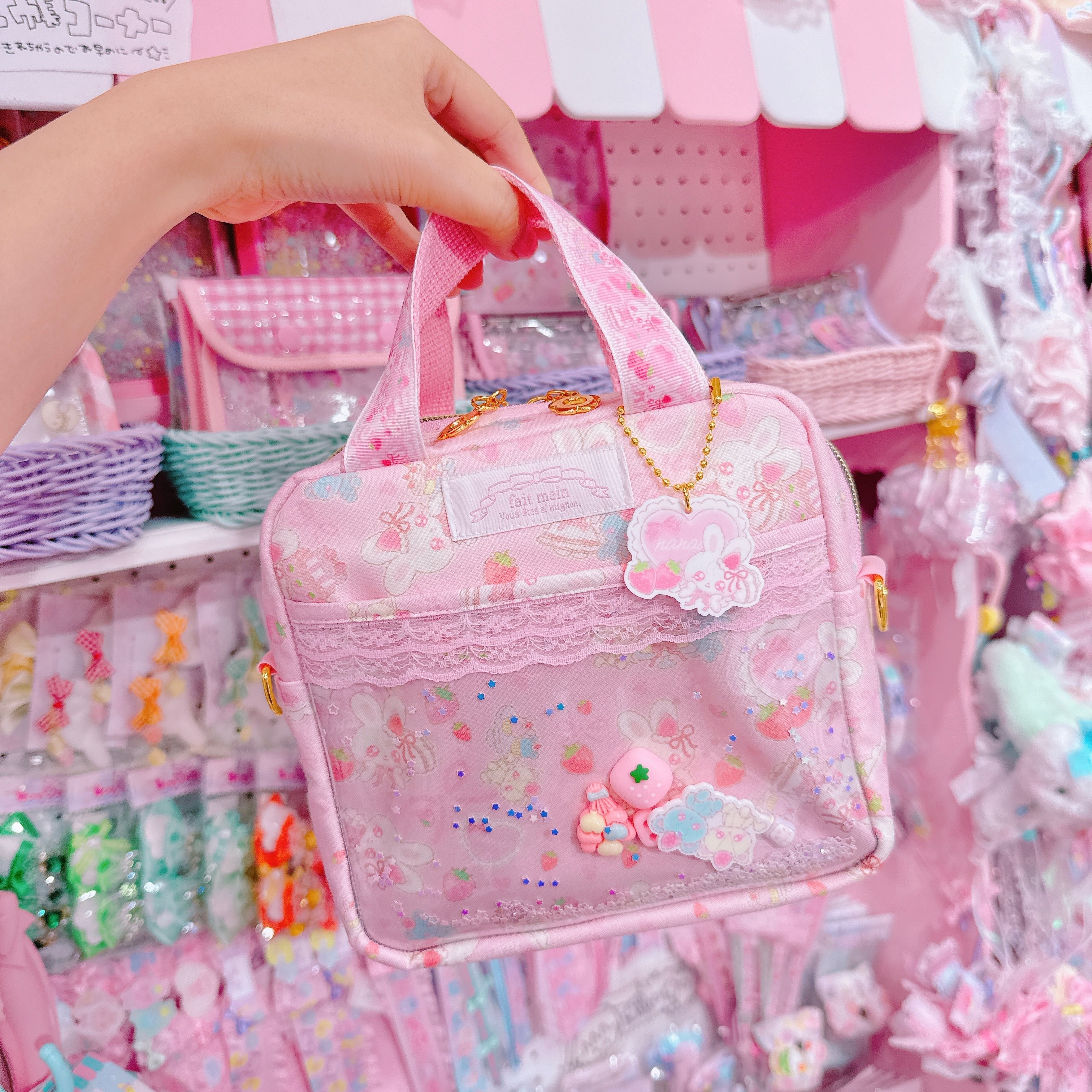 【N6】86-7スクエア2wayバッグ（ショルダーひも別売）