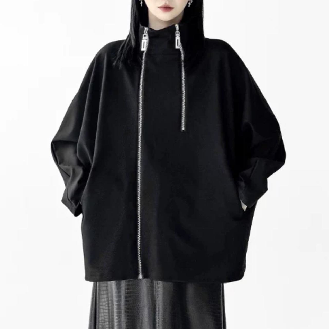 Zip-up sweatshirt (ME480)