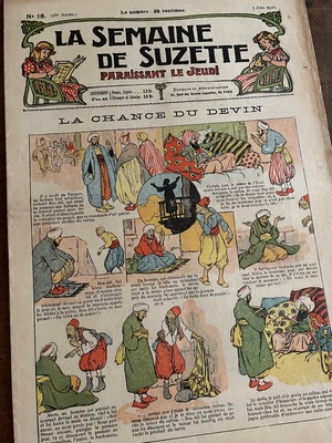 LA SEMAINE DE SUZETTE   3 Juin 1920  No.18 フランスヴィンテージ