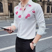 printed shirt tops 00259