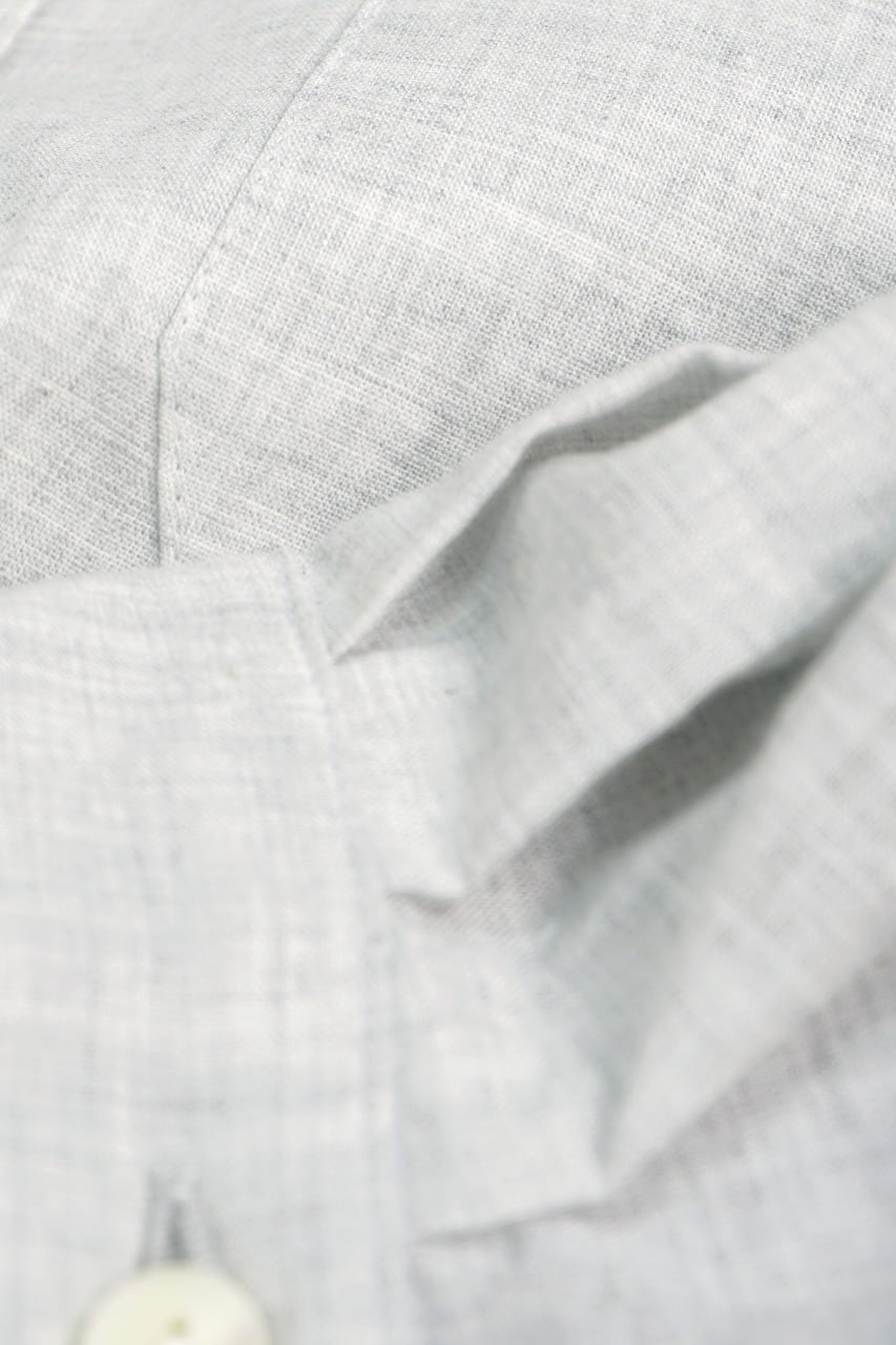 OG Co. Li. Chambray Open Collar Shirt