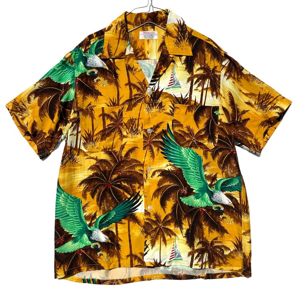 Penneys Made In Japan Vintage Rayon Aloha Shirt [1960s-] Vintage