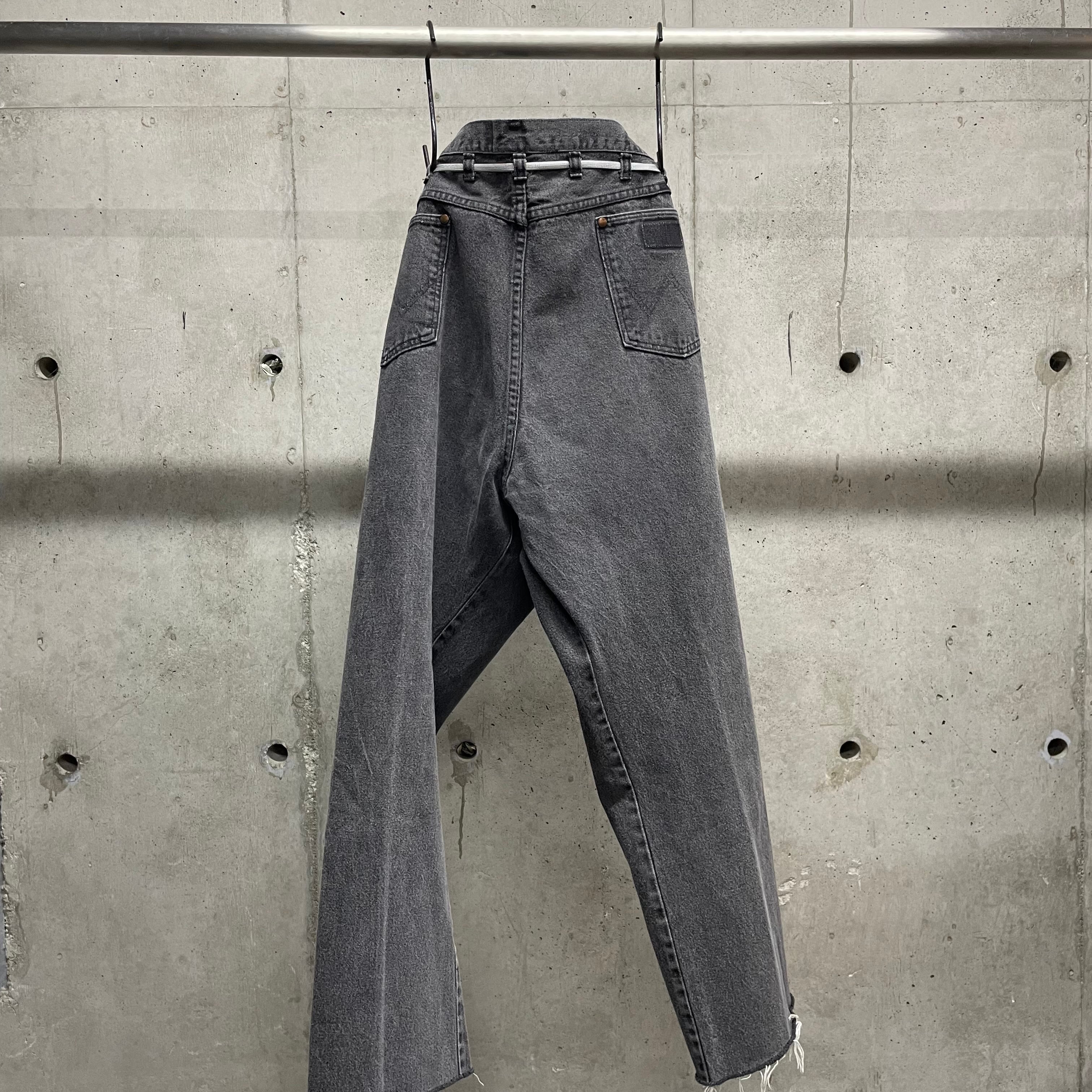MAISON EUREKA】Ex.VINTAGE REWORK BIGGY PANTS_BLACK① | marfa store