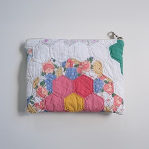 1900s American quilt pouch [032]