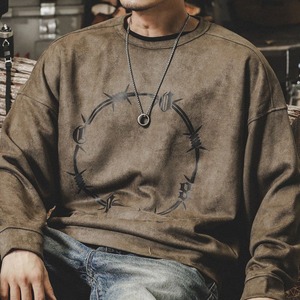 スエードスウェットシャツ　23109