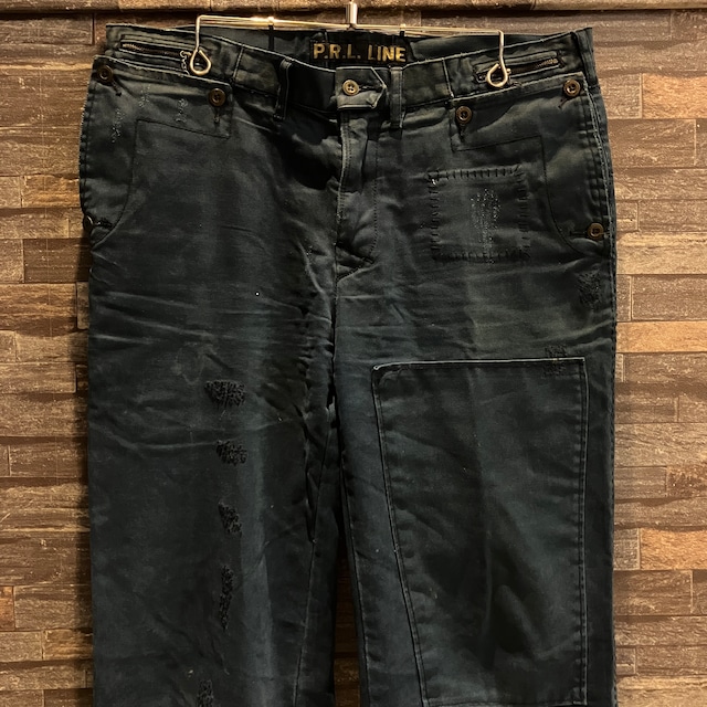 RALPH LAUREN PATCHWORK SEIROR TYPE PANT