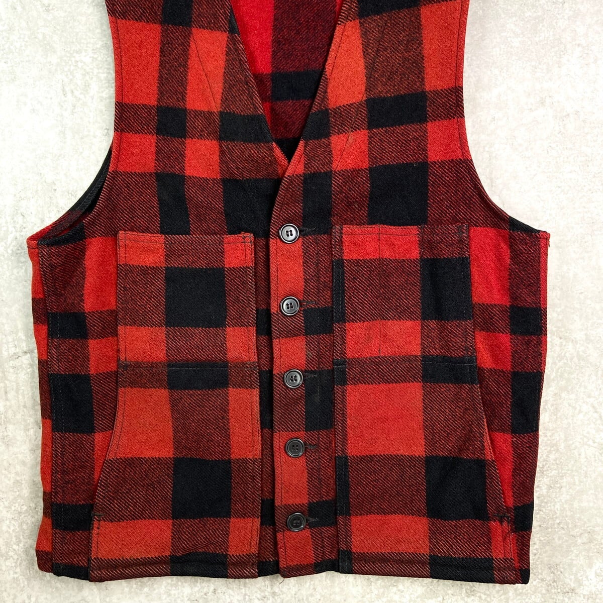 80~90年代 FILSON GARMENT バッファローチェック マッキーノウール