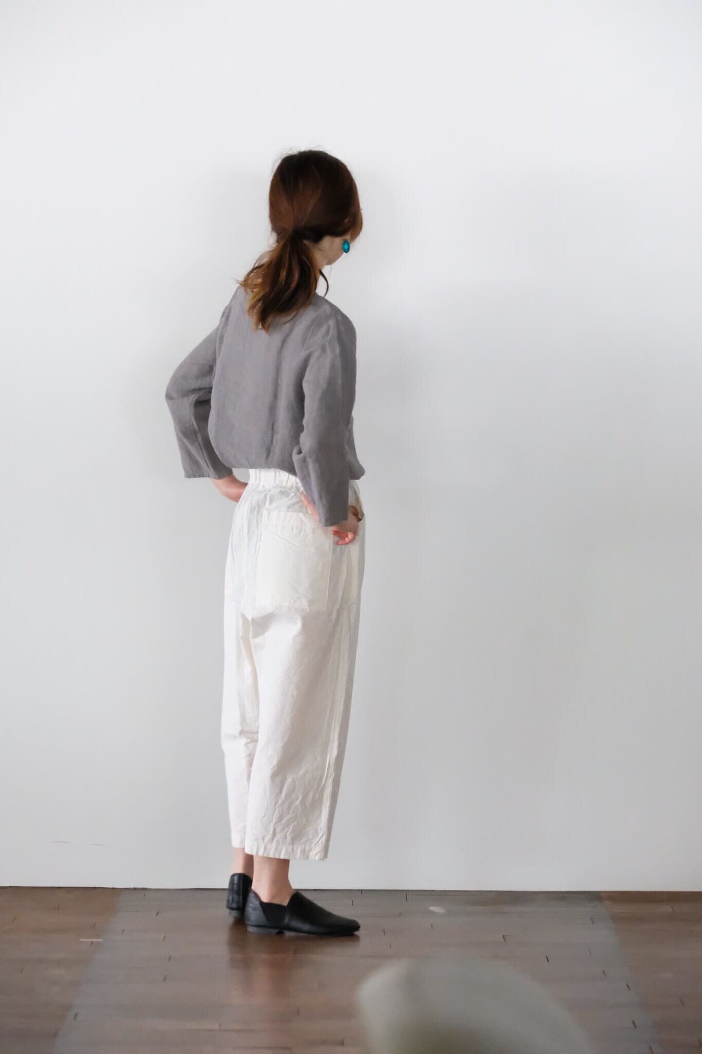 YAMMA 定番リネン丸首シャツ YO-SH-S | 美工堂 ONLINE SHOP