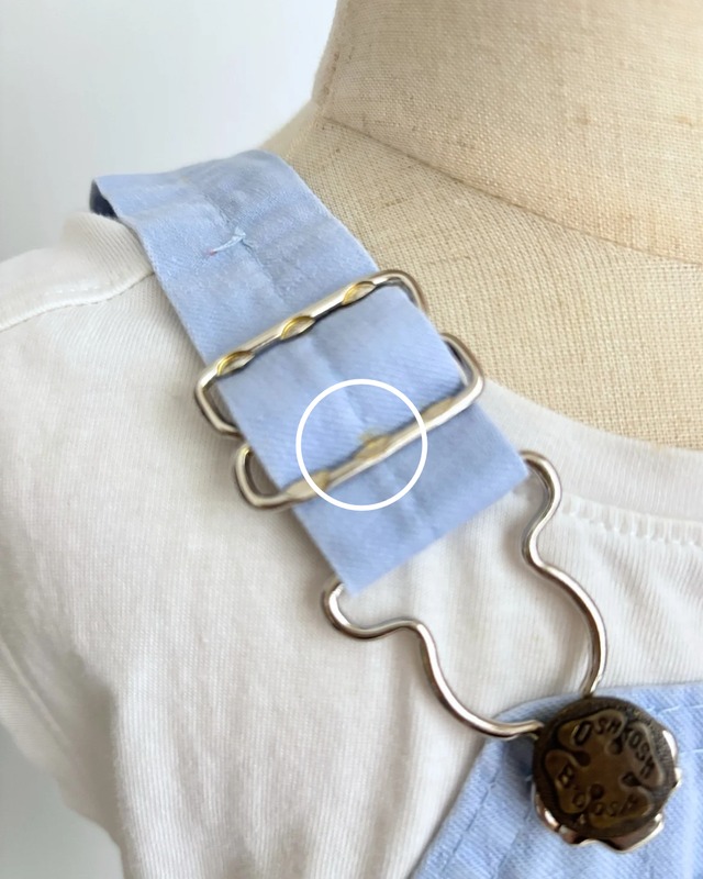 【18m・vintage】USA製　OshKosh オーバーオール