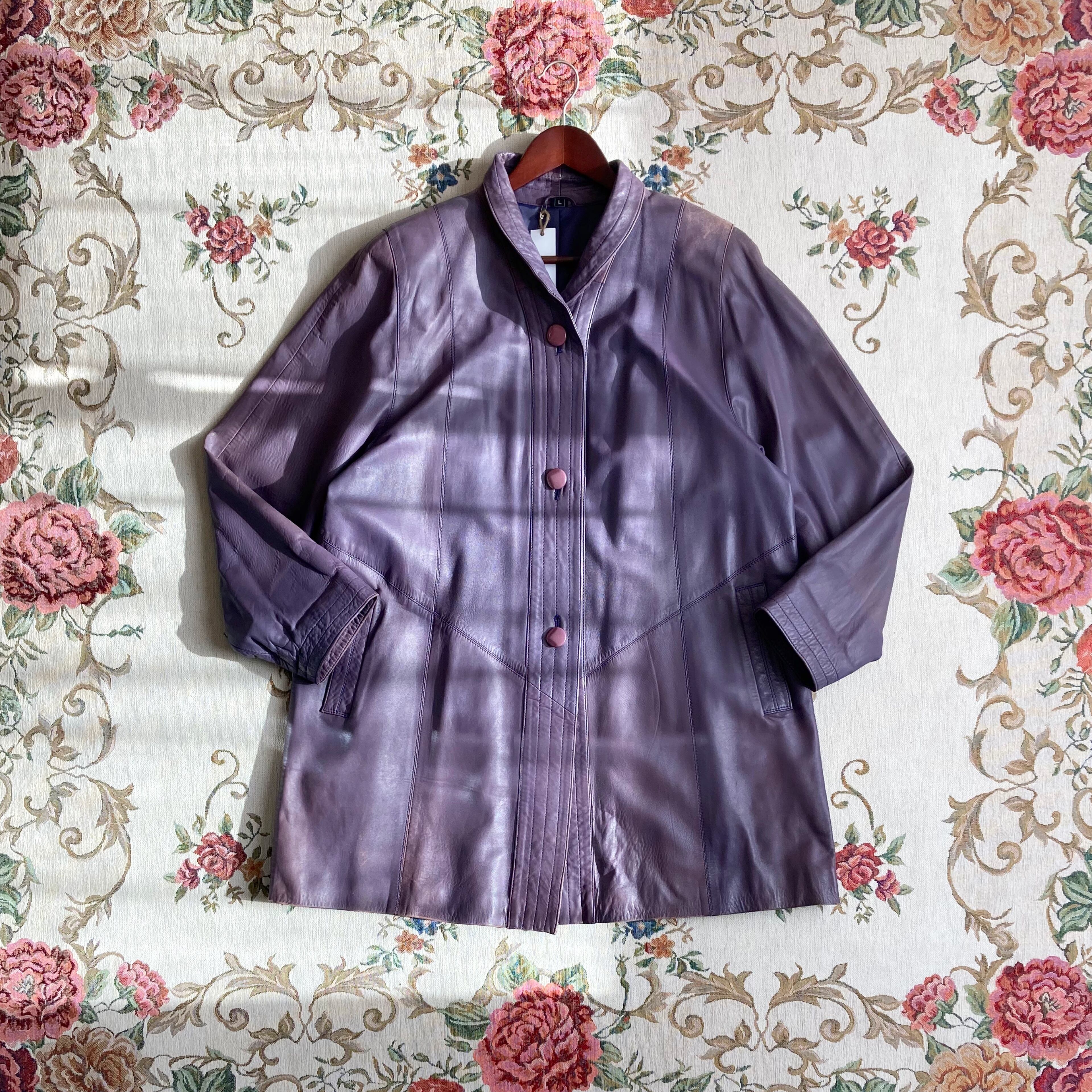 JAPAN vintage lamb leather jacket