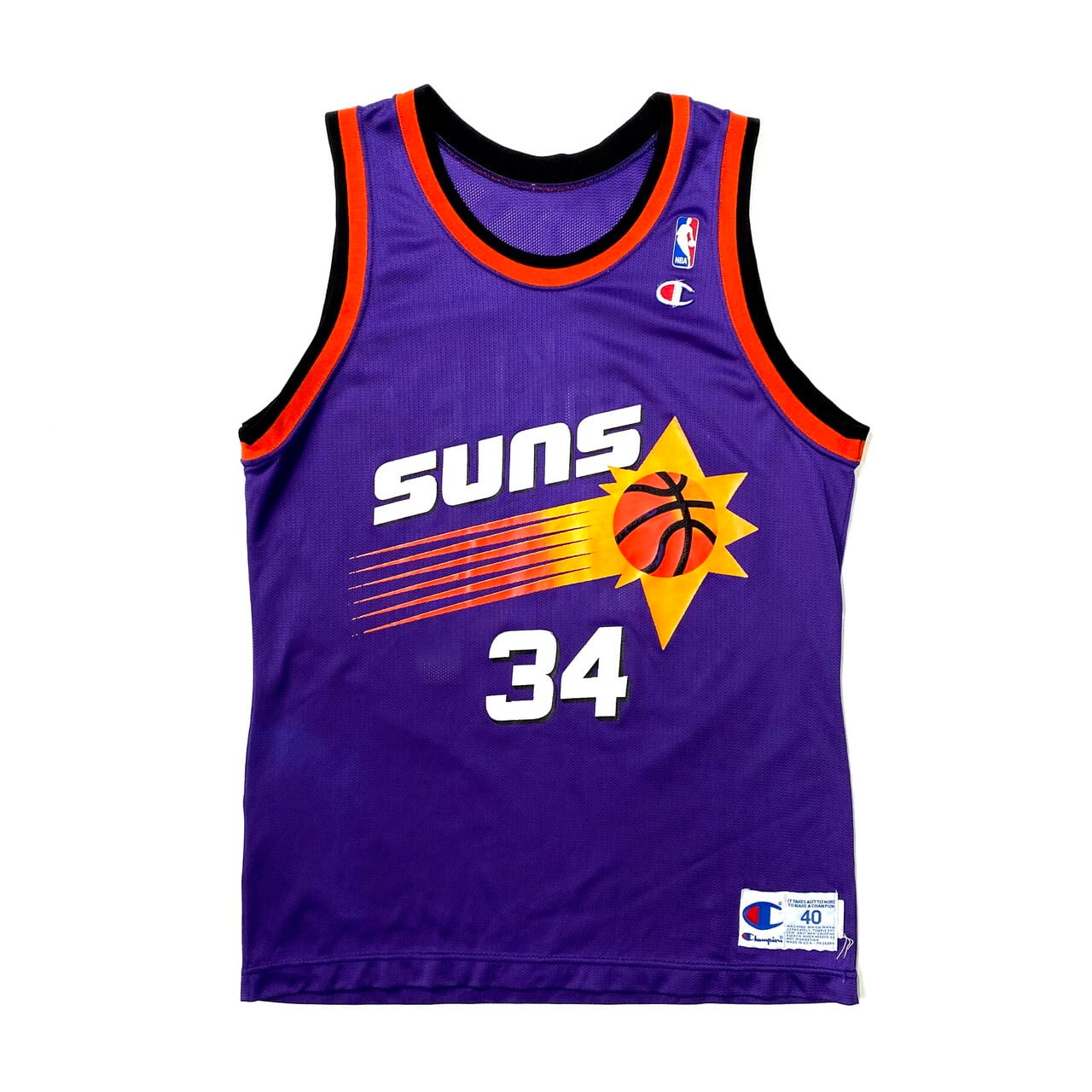 90年代 Champion チャンピオン NBA Phoenix Suns ゲームシャツ ...