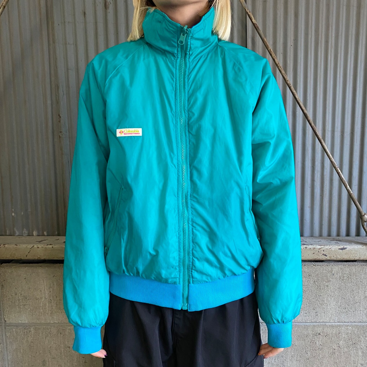 80年代 Columbia コロンビア Gizzmo 4way リバーシブル ナイロン 