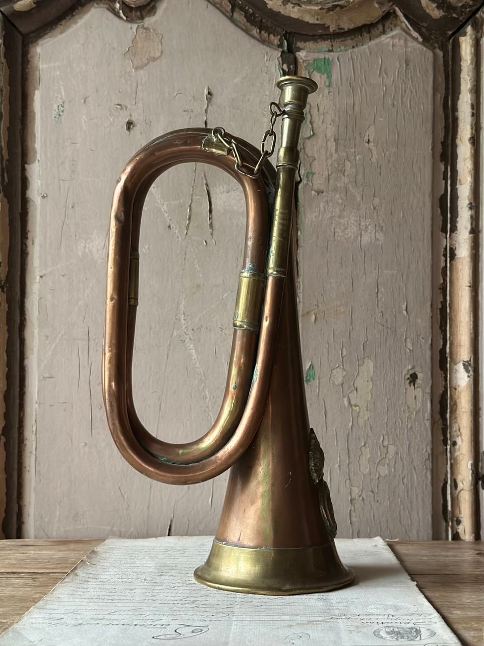 イギリス軍 ビューグル 信号用ラッパ | Brocante de La Cocotte