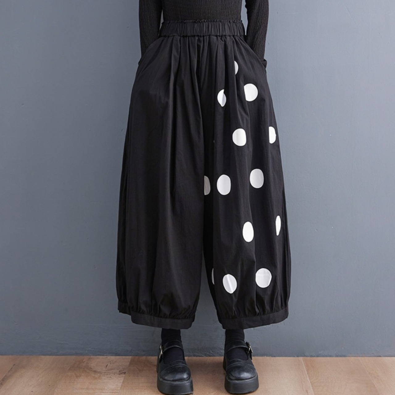 Polka Dot Loose Pants / ドット柄 ルーズパンツ