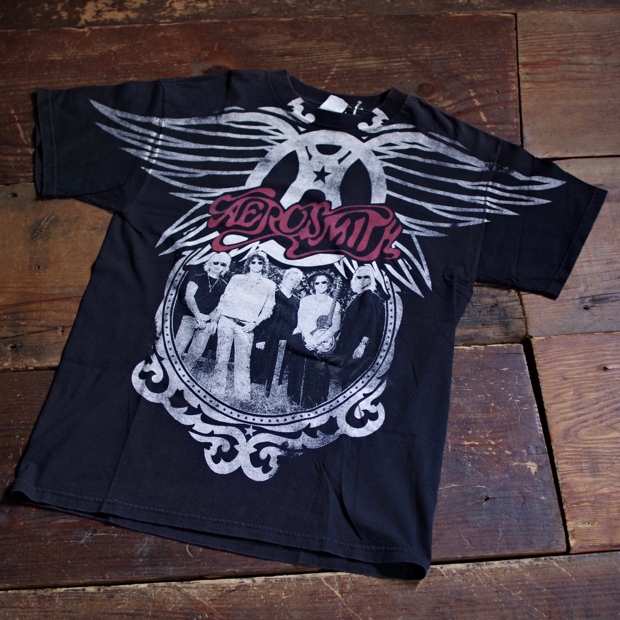 90s Vintage AEROSMITH TOUR Tシャツ エアロスミス