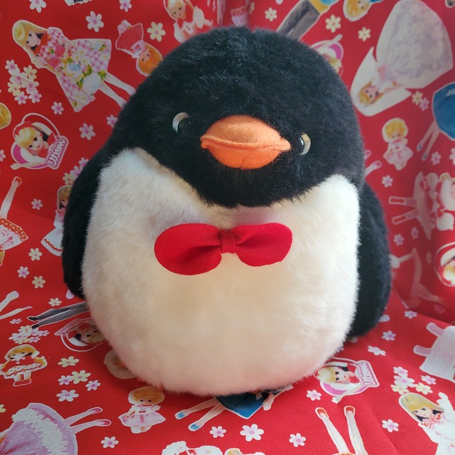 三英 Stuffed Animal ペンギンぬいぐるみ 状態概ね良好 日本