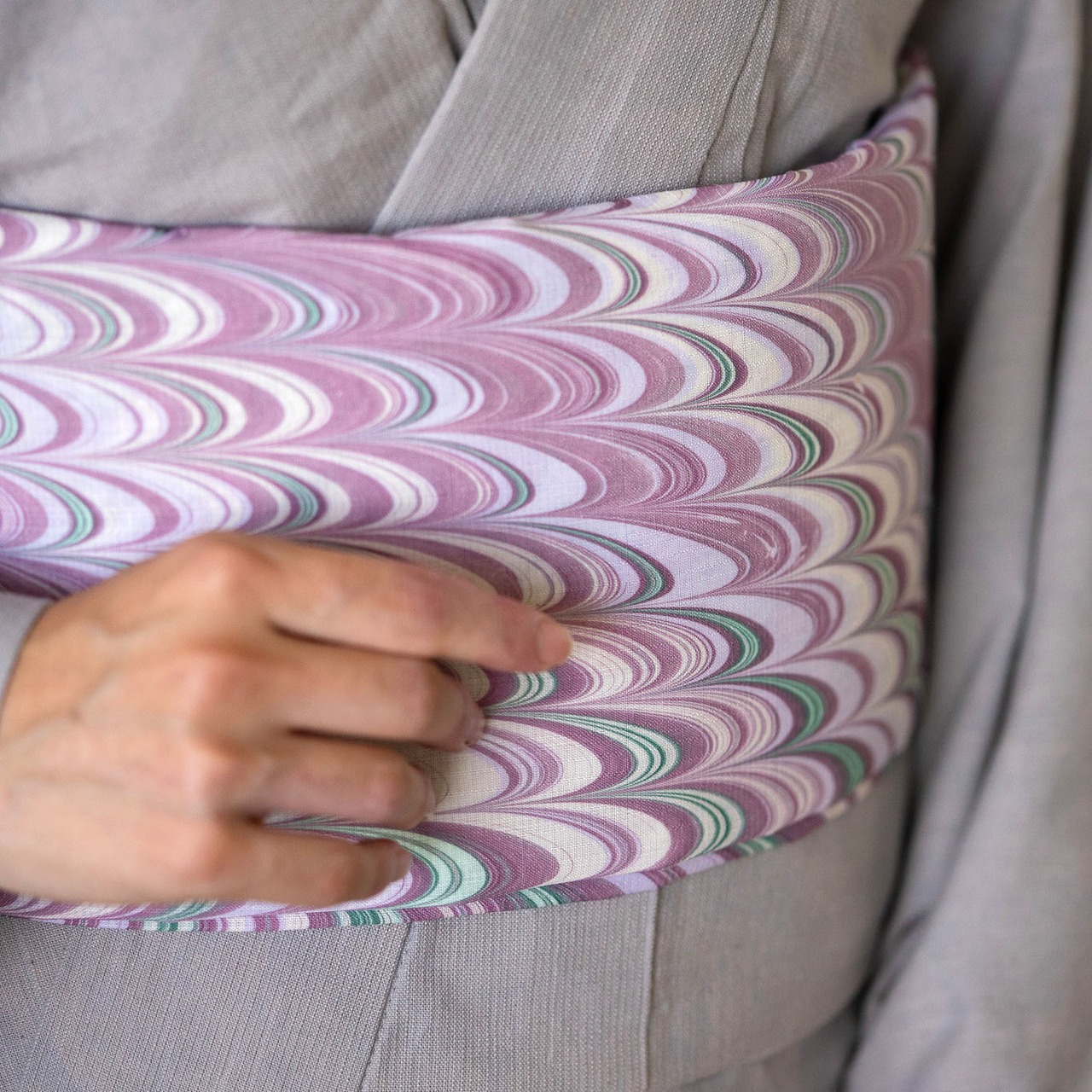 リバーシブル半巾帯 ［夜の果実園］❤︎