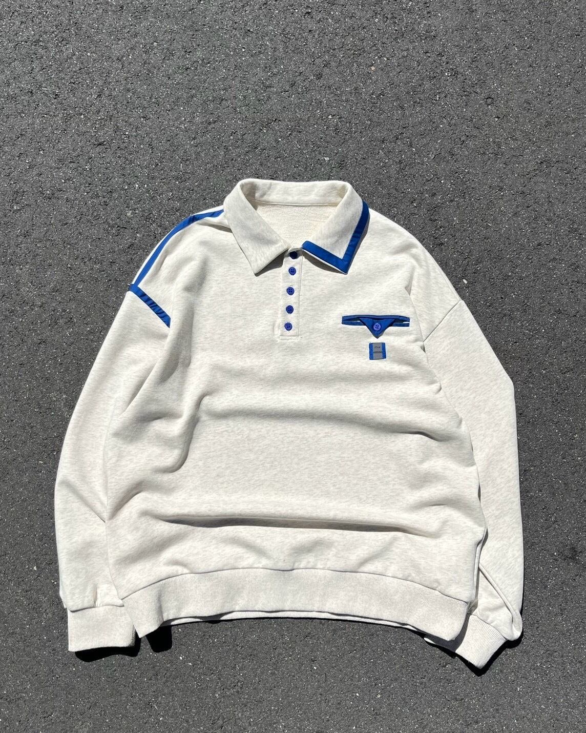 SEVENSHIFT Asymmetry Design Sweat Polo