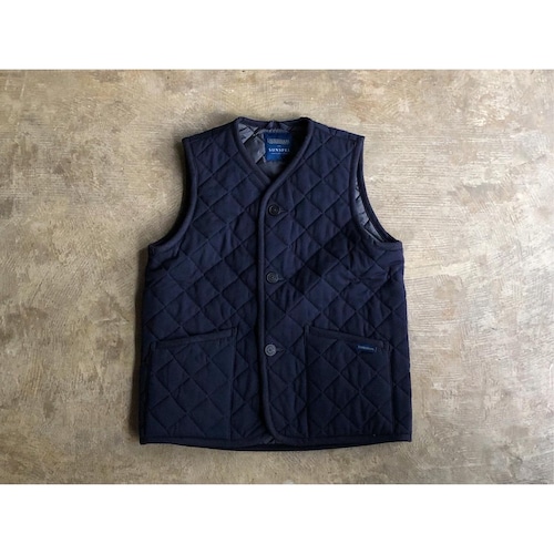 LAVENHAM  (ラベンハム) 『SUNSPEL×LAVENHAM』Collarless Gilet