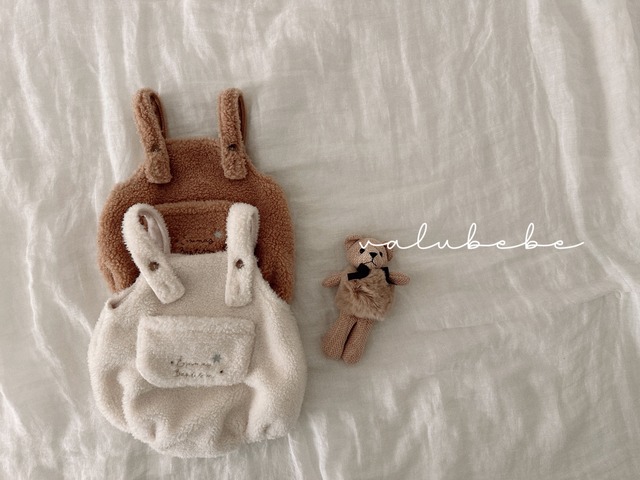 valubebe25冬）ダンブルサスペンダーロンパース
