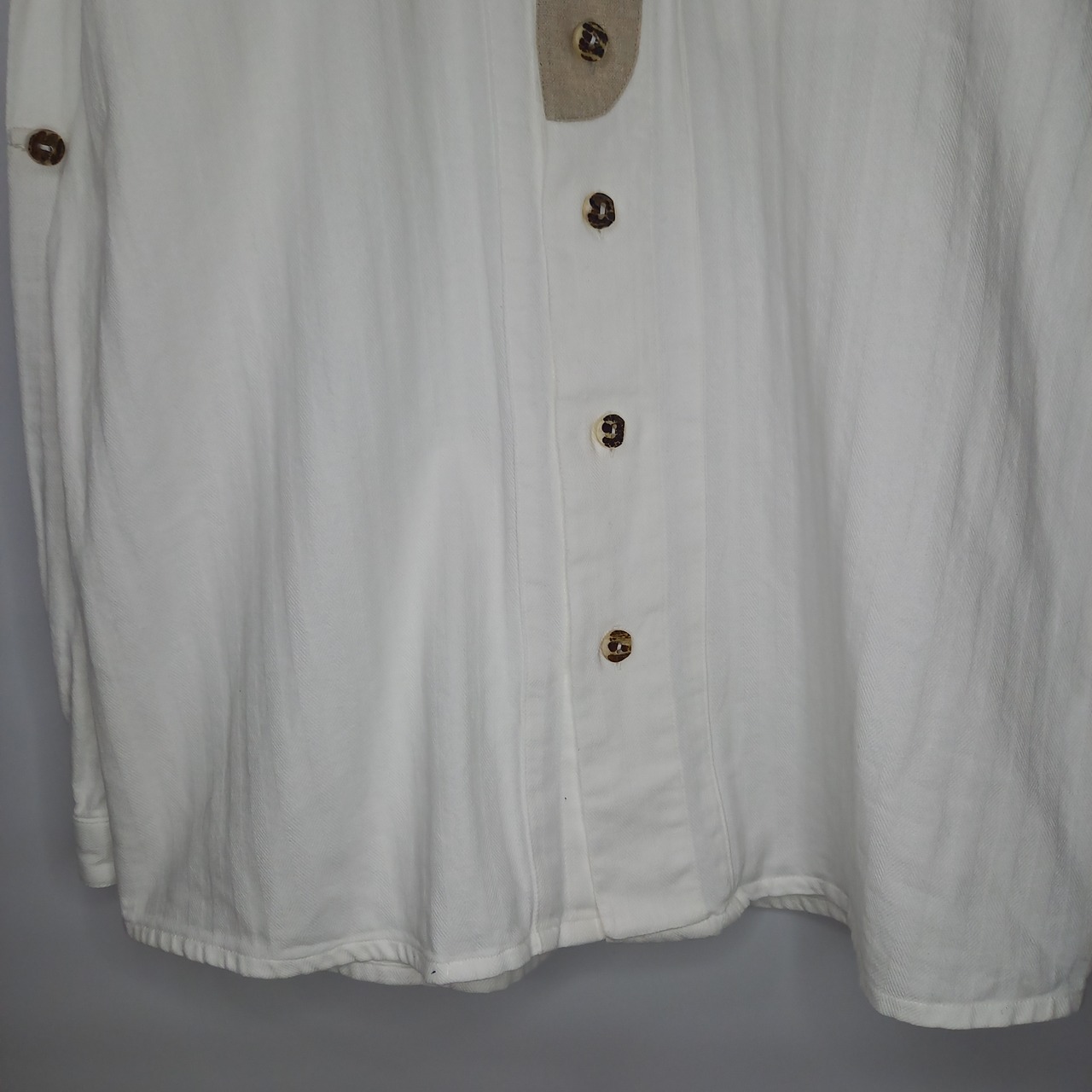 COUNTRY Line　チロリアンシャツ　オックスフォード　ストライプ　41