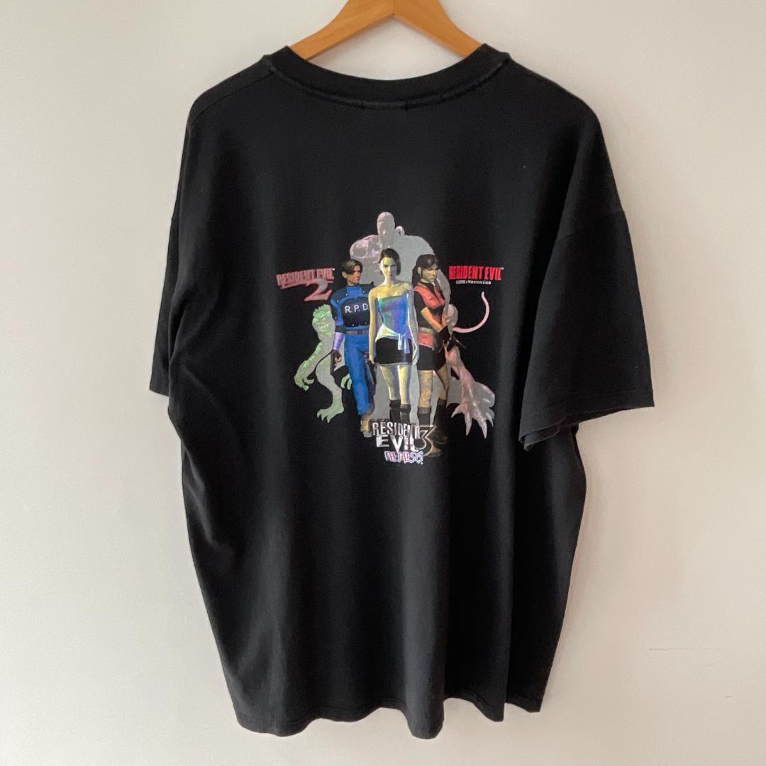 90s Tシャツ ゲーム プレステ バイオハザード RESIDENT EVIL