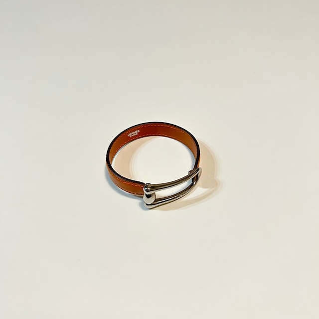 HERMES Vintage leather bracelet