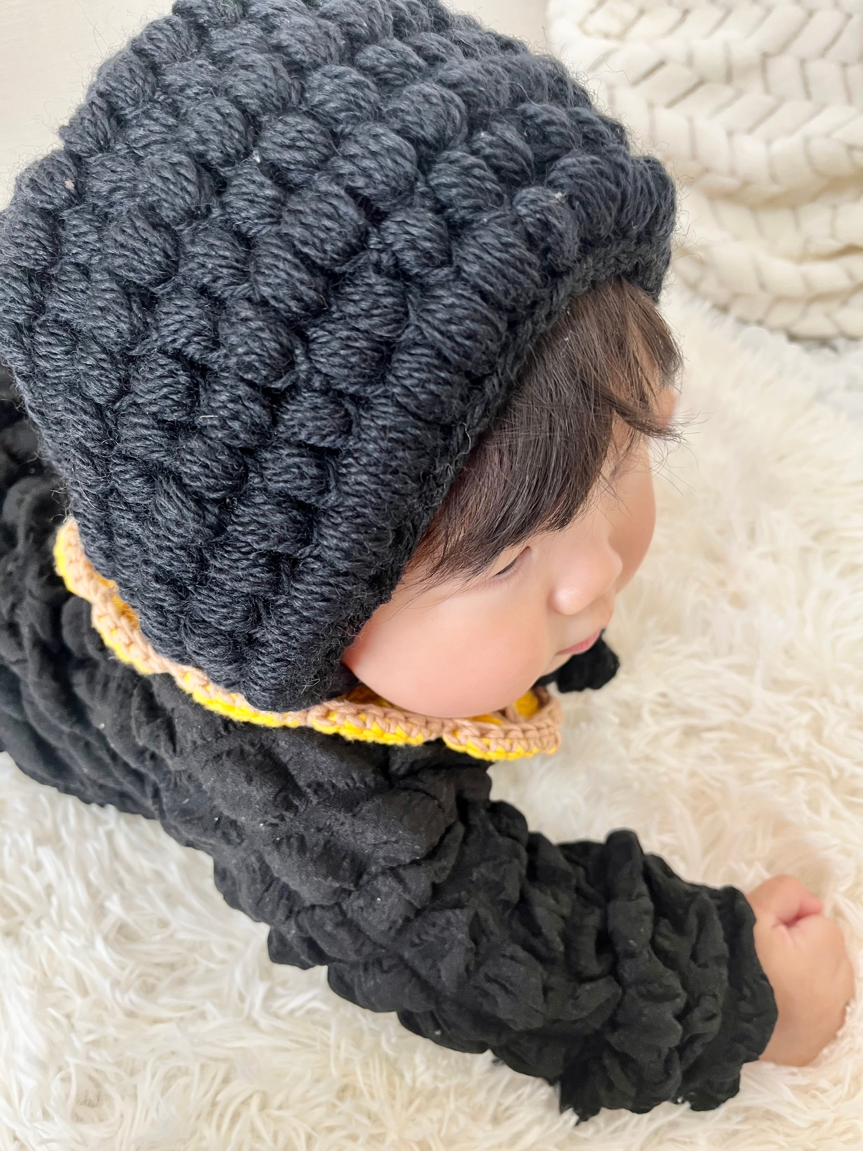 ぽこぽこポップコーンボンネット | Cheese