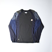 CHANGES / RAGLAN SLEEVES L/S POCKET TEE MULTI(4)
