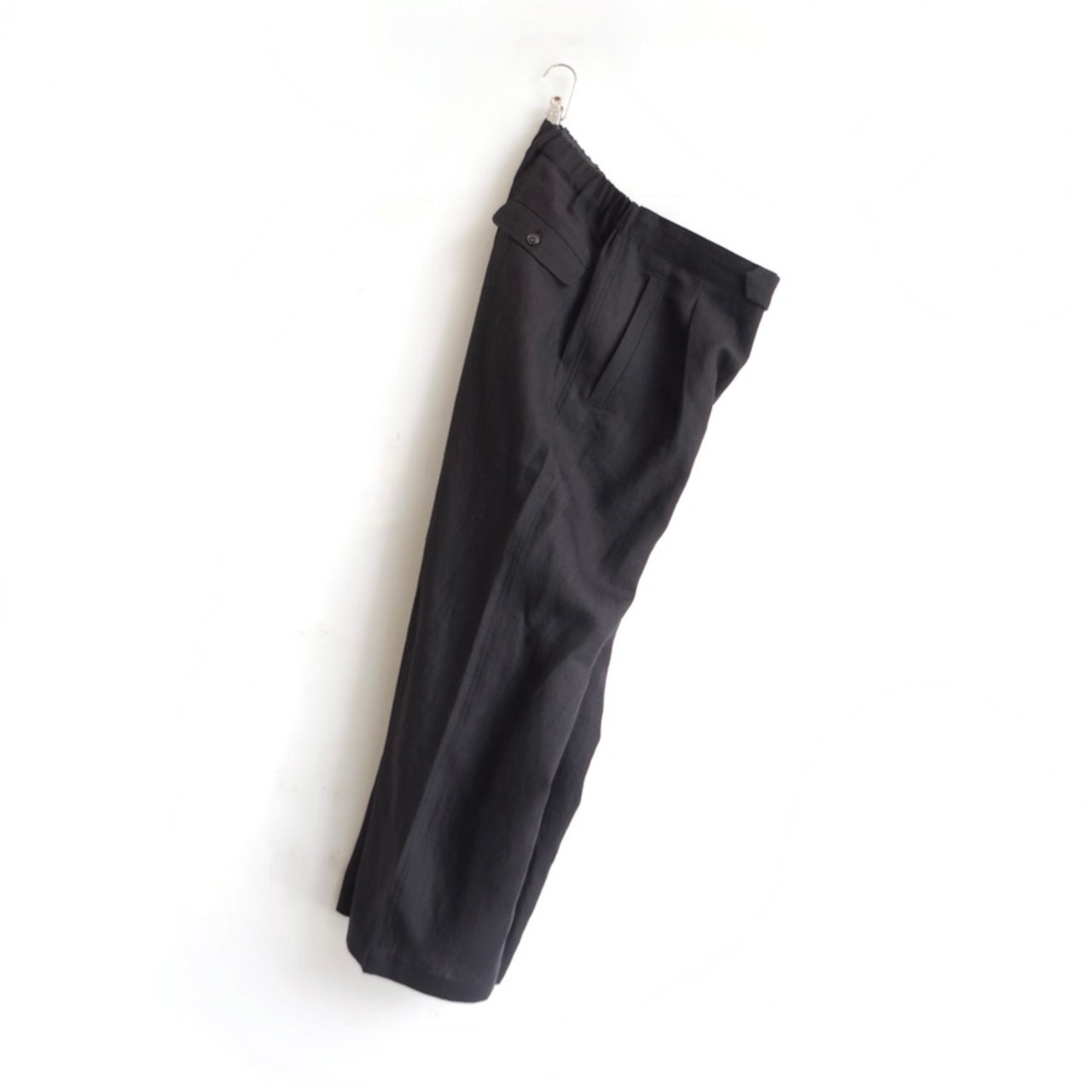 comm.arch. Belgium Linen High-Density Wide Pants