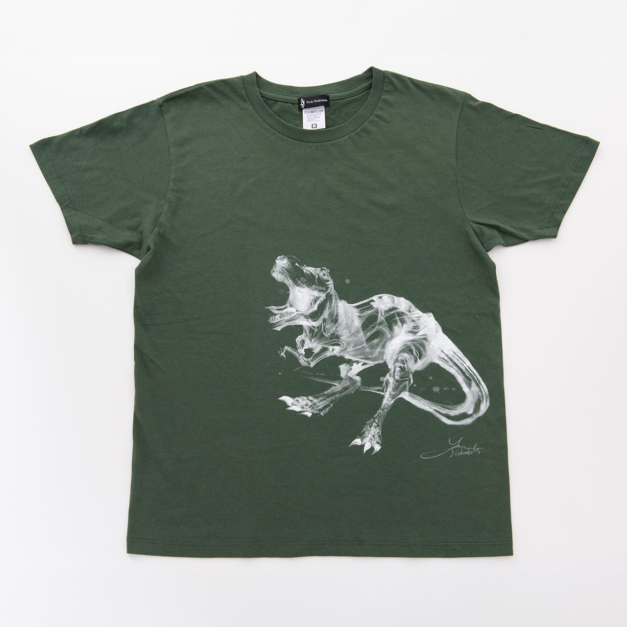 Tシャツ（モスグリーン）T.Rex | 西元祐貴 official shop