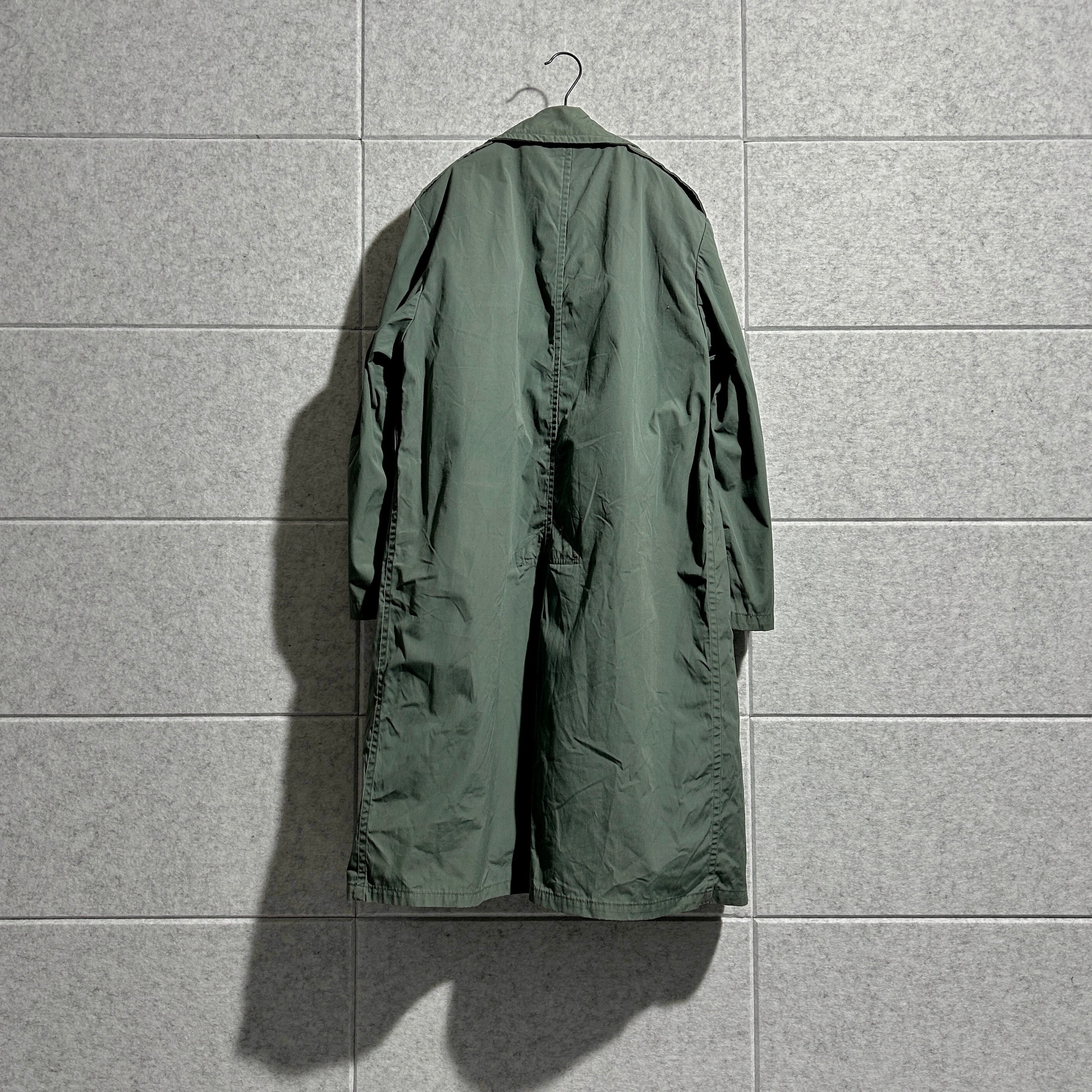 u.s.army】trench coat アメリカ軍 トレンチコート ウエストベルトなし