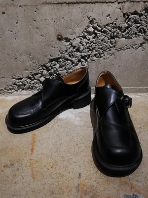 "Dr. Martens" Square Toe Monk Strap Shoes "MADE IN ENGLAND"
