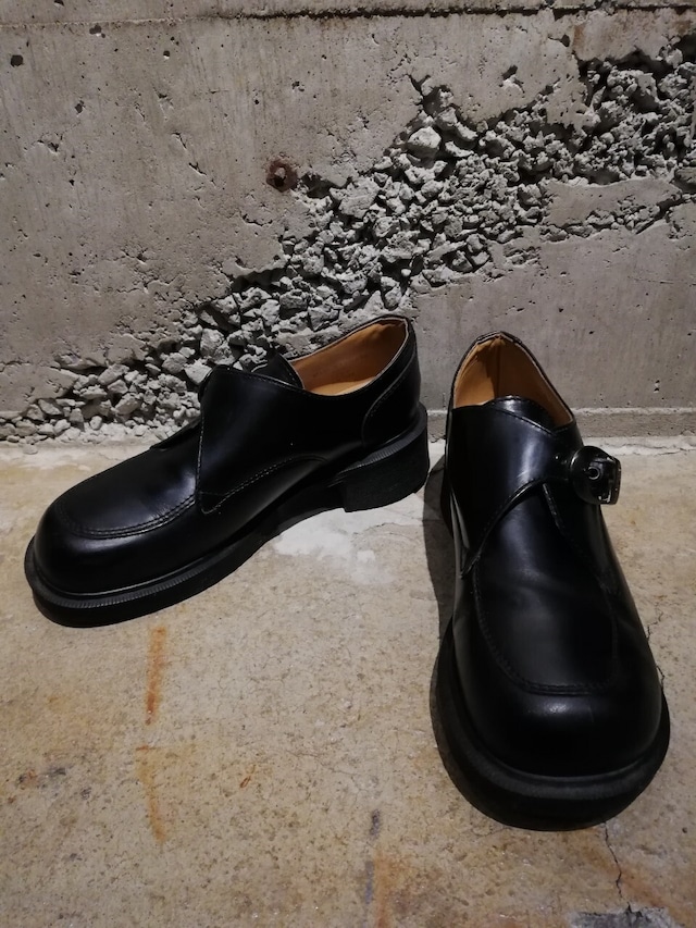 "Dr. Martens" Square Toe Monk Strap Shoes "MADE IN ENGLAND"