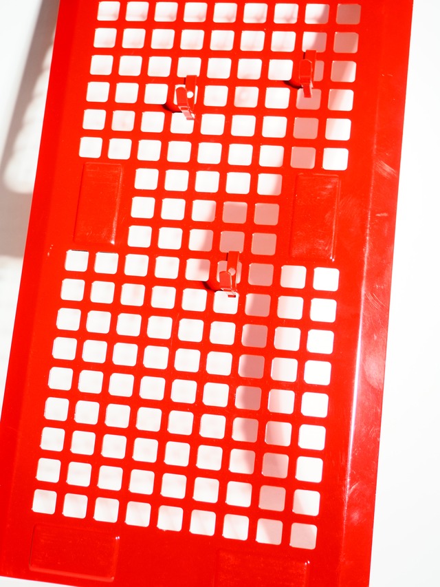 Red iron magnetic wall-mounted tool