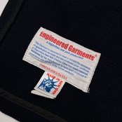Engineered Garments エンジニアードガーメンツ メルトン ウール ミリタリー ポンチョ コート サイズ M /ネイビー