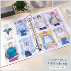 イレールバインダーリフィル 4ポケット(両面)ポストカード用