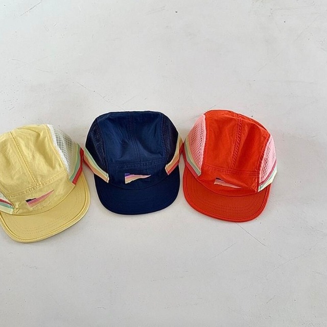 ★即納　レインボーCAP 【MISO】orange　yellow