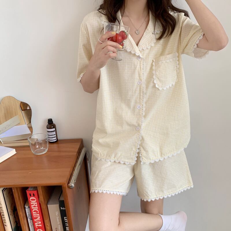 スタイルレースレディースサマーショーツ 大人ガーリー スウィート キュート カジュアル 夏物 ブルマー 萌量不足72196555267