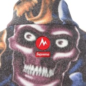 【SUPREME × MARMOT】シュプリーム × マーモット "LIQUID BLUE SKULL FLEECE" 25AW フリースジャケット