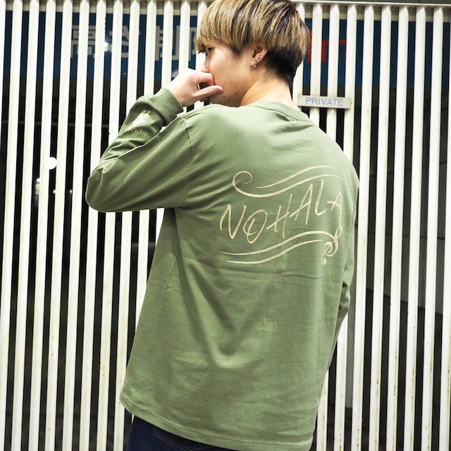 【WillxWill × NOHALA】スペシャルコラボレーション "Gentian" Long Sleeve Light Olive + マニック LIVE STREAMING 映像 セット