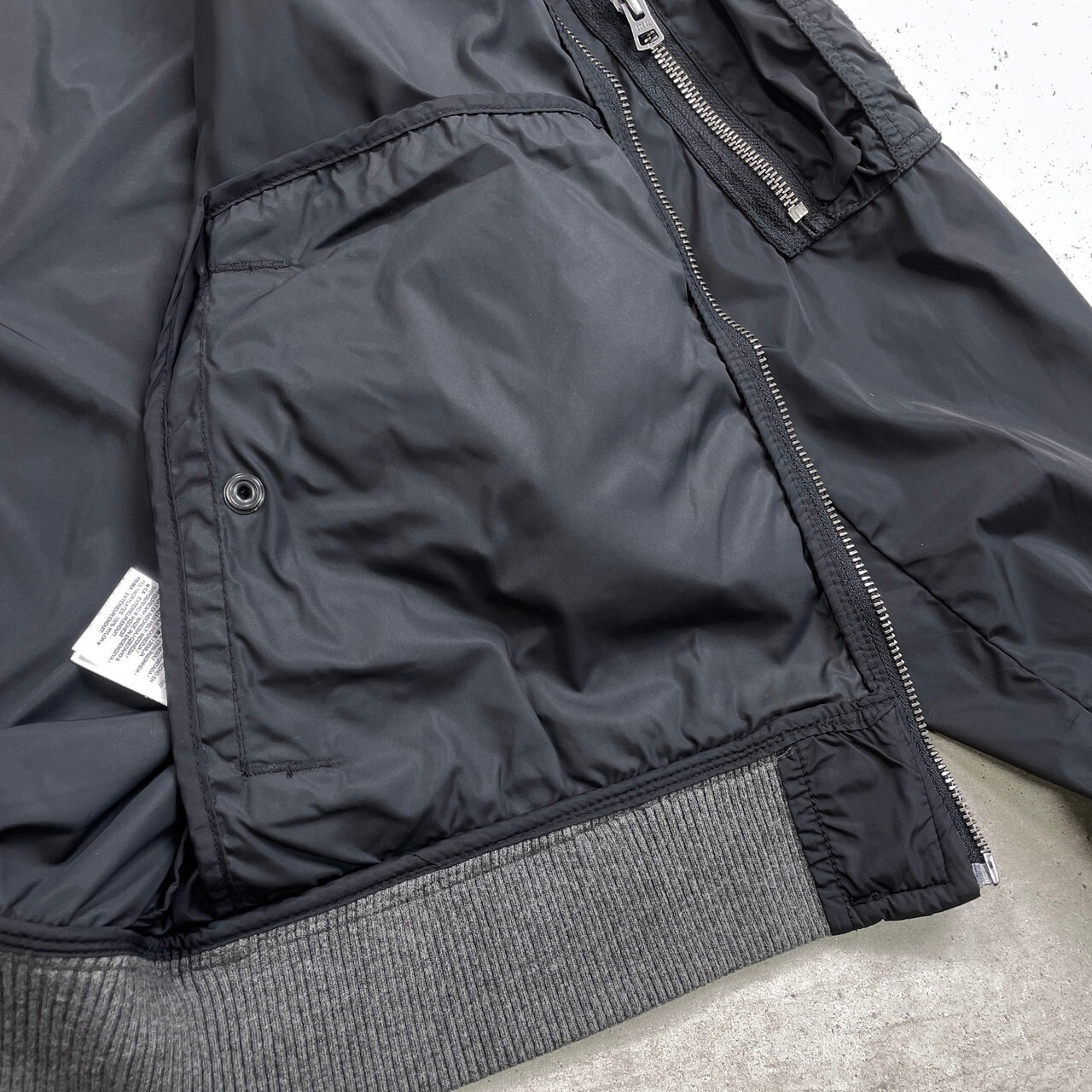 90年代 OLD GAP オールドギャップ MA-1タイプ ナイロンブルゾン メンズ 