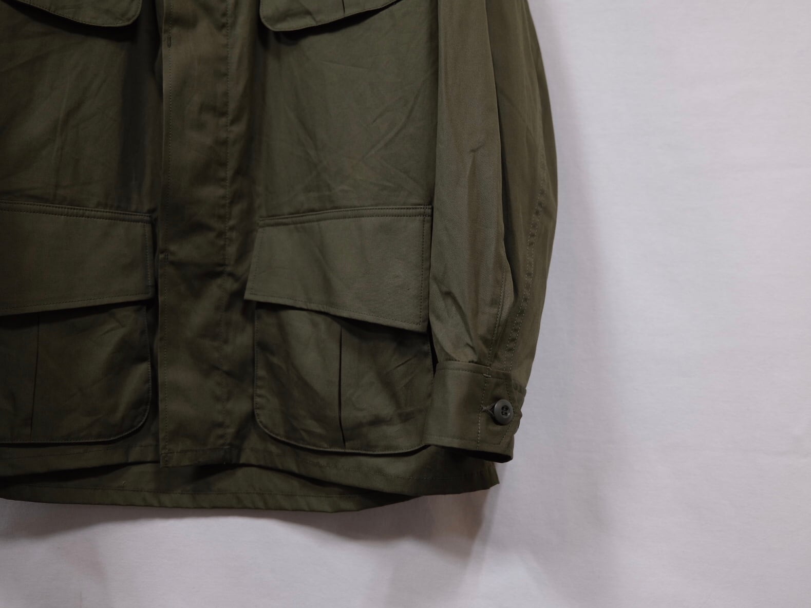 CIOTA”スビンウェザージャングルファティーグジャケット” OLIVE