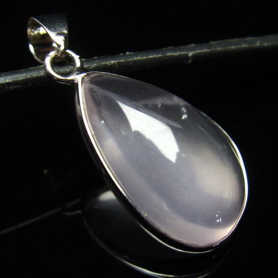 ミルキークォーツ ペンダント ピンク [M便 1/20] 112-3600