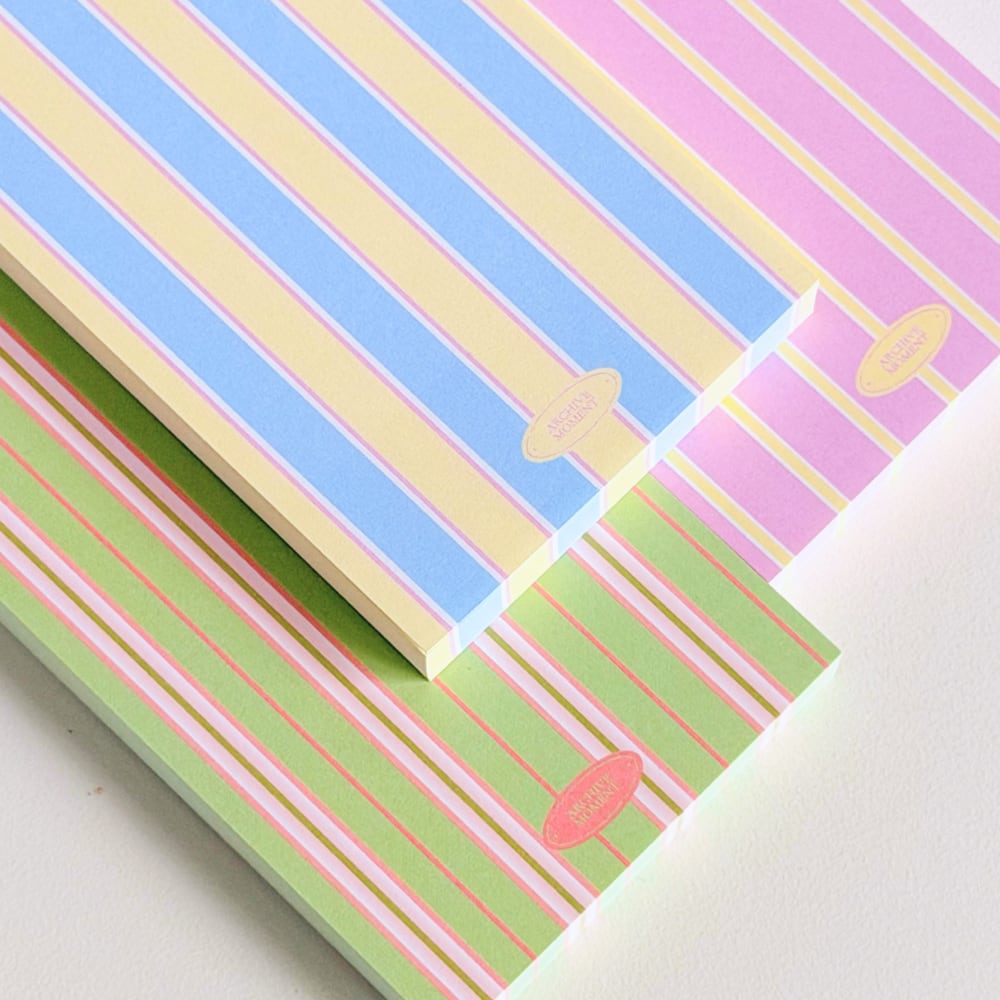 archive moment】メモ帳 Sunday Candy | 韓国文具・雑貨 kaulcoffee.studio