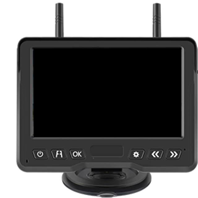FOXPARK 強化型無線 デジタル信号 バックカメラ モニターセット 4.8