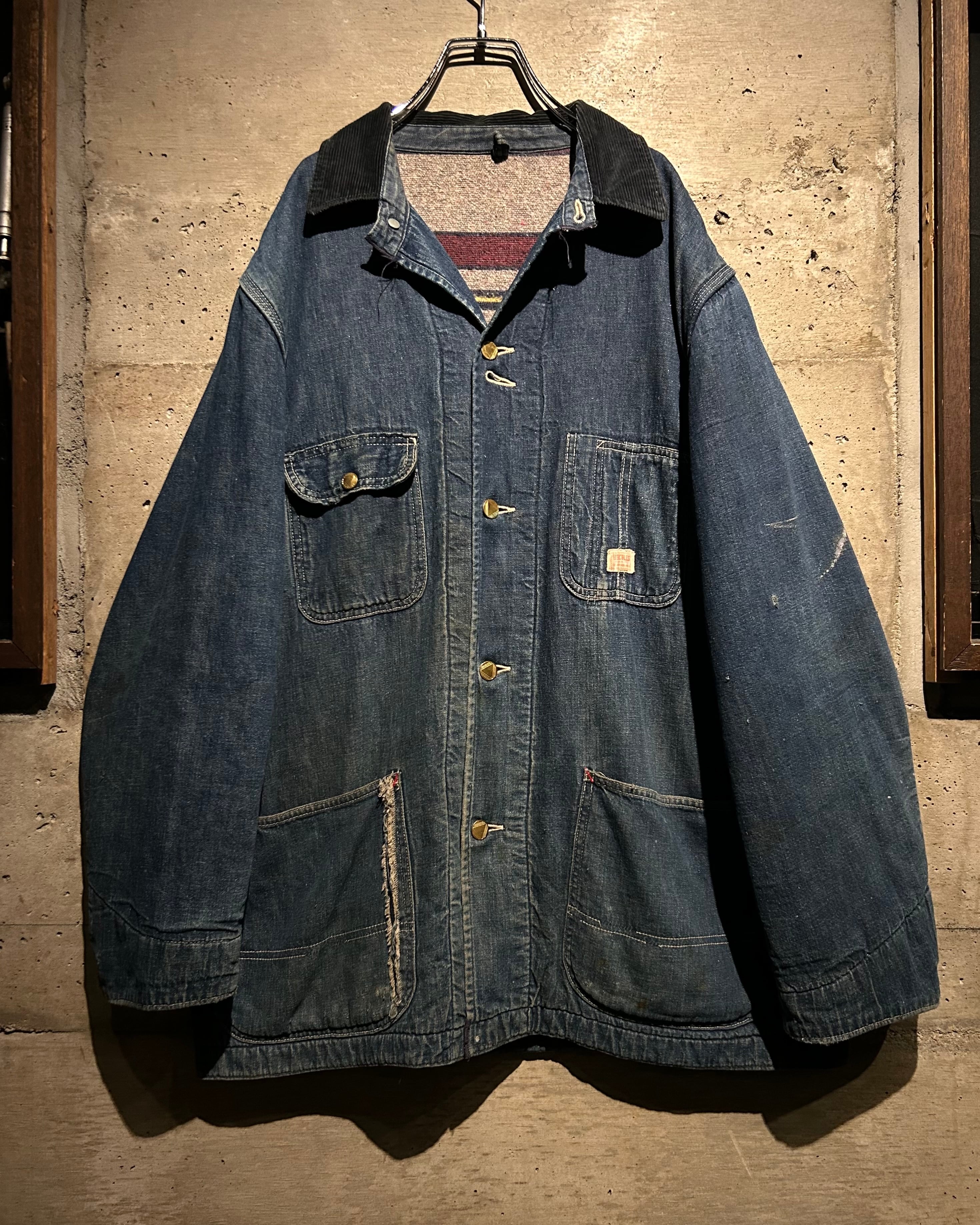 Caka】50's ~ 60's“HERCULES” Vintage Denim Coverall Jacket | Caka