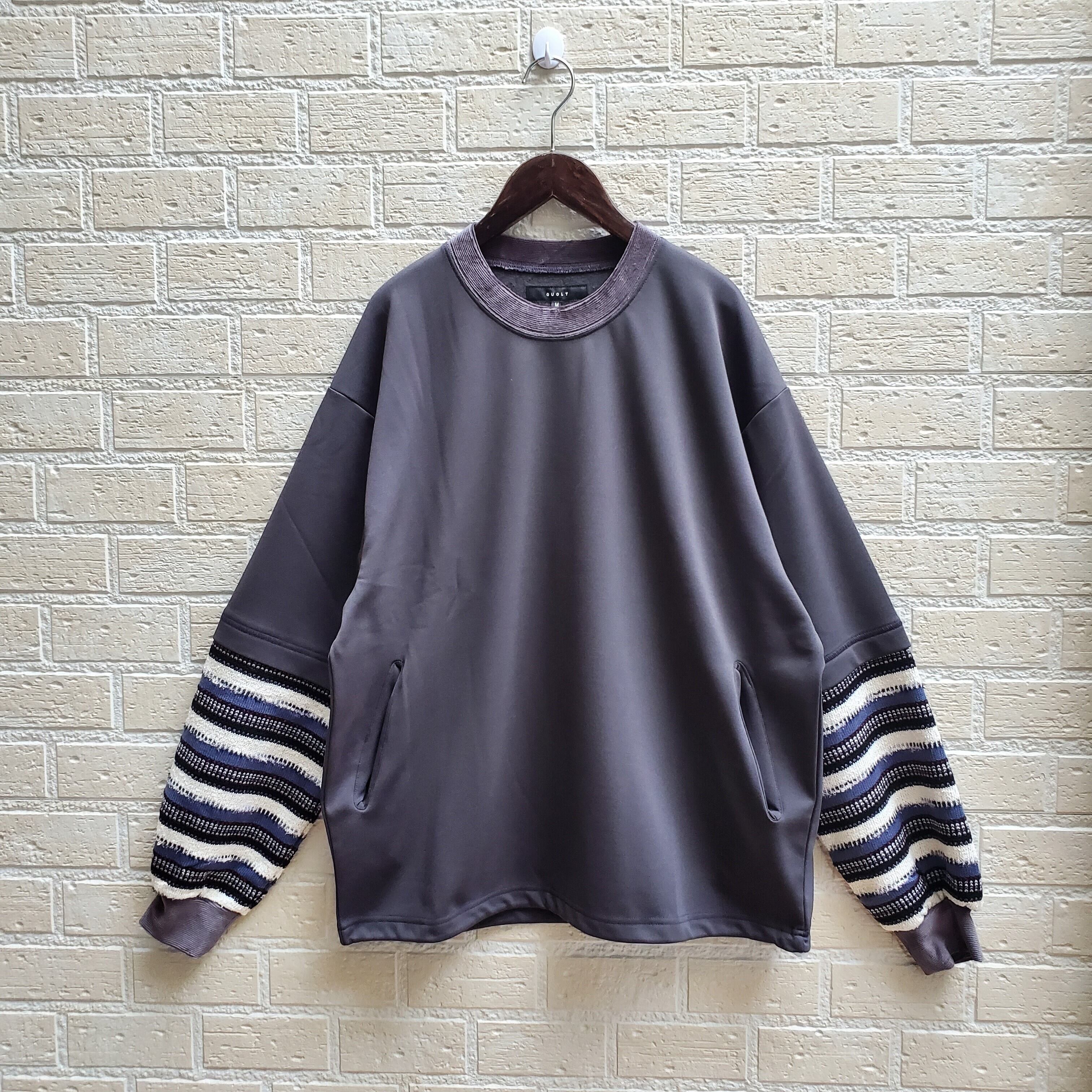 quolt DAW-KNIT CUTSEW（チャコールグレー）