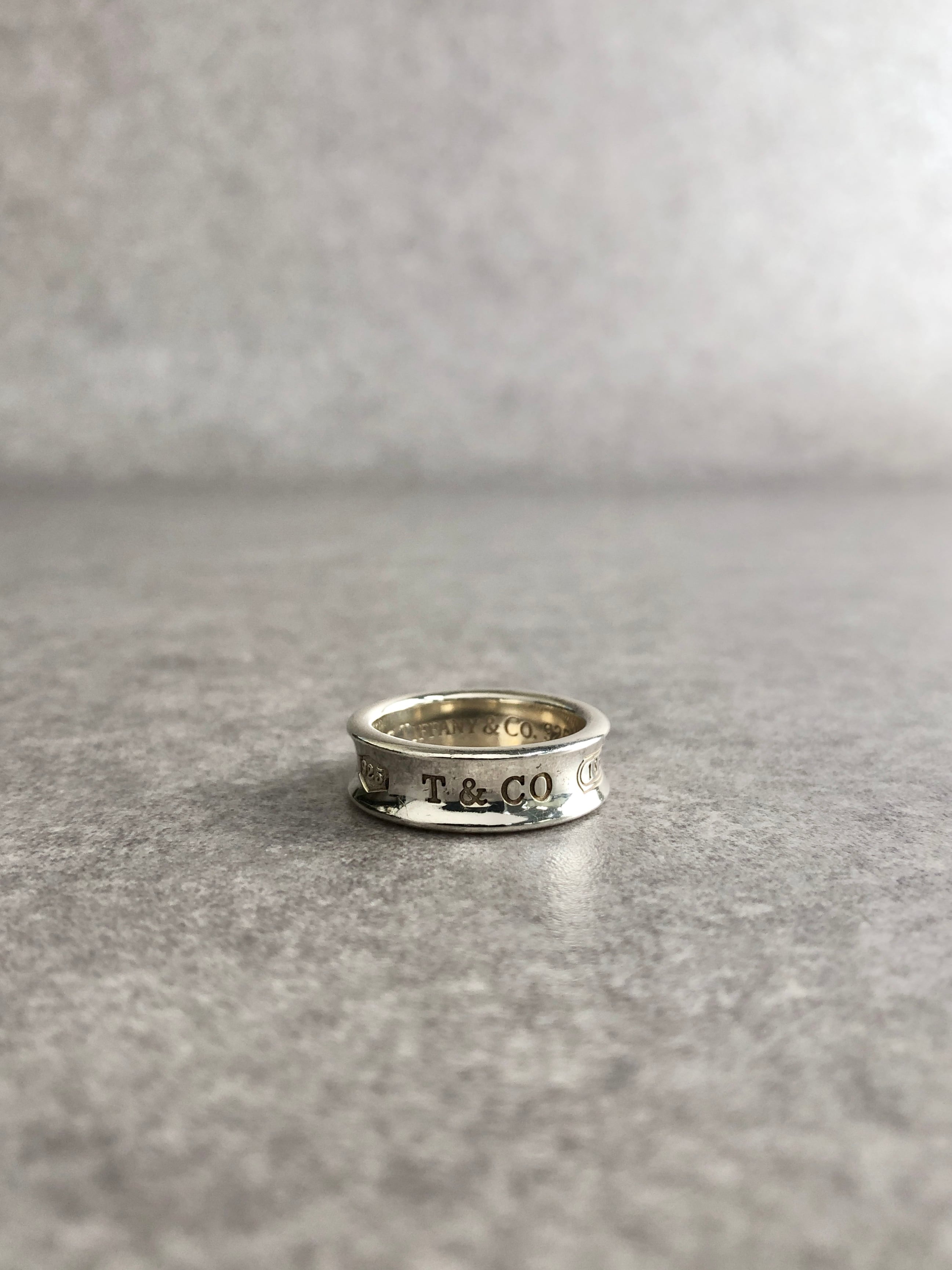 Tiffany & Co. ティファニー 指輪 15号 シルバー ナロー 925 リング