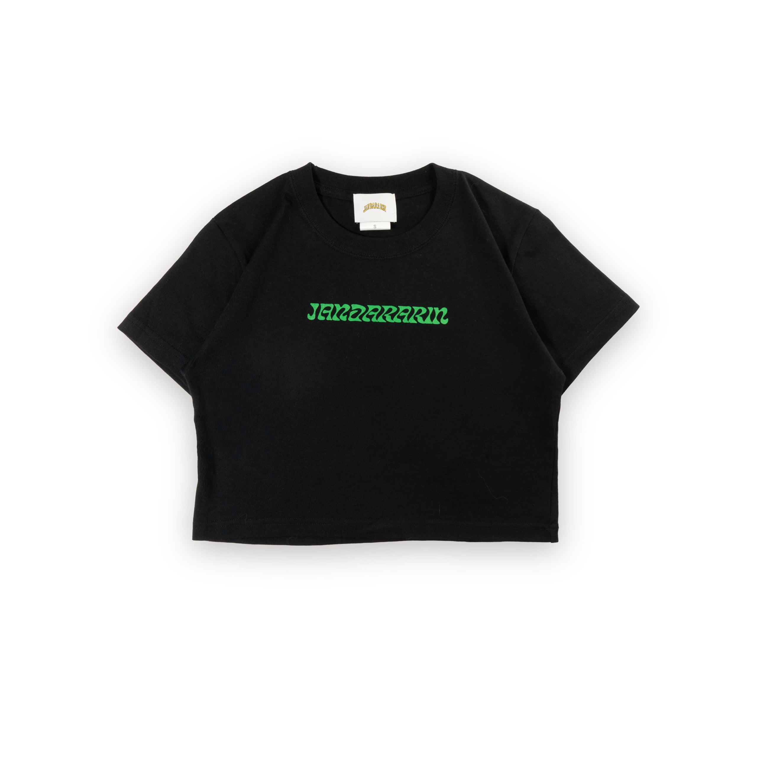 WOMEN'S FLOWER T-shirt（BLACK） | JAN DARA RIN